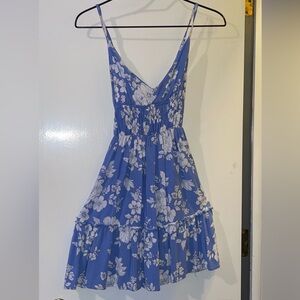 Floral Blue Dress